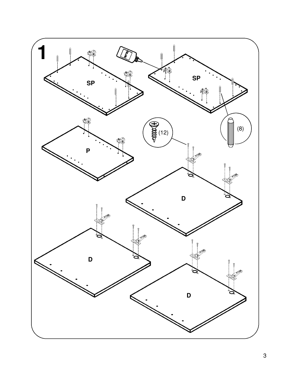 Closet Maid 12347 User Manual | Page 3 / 10