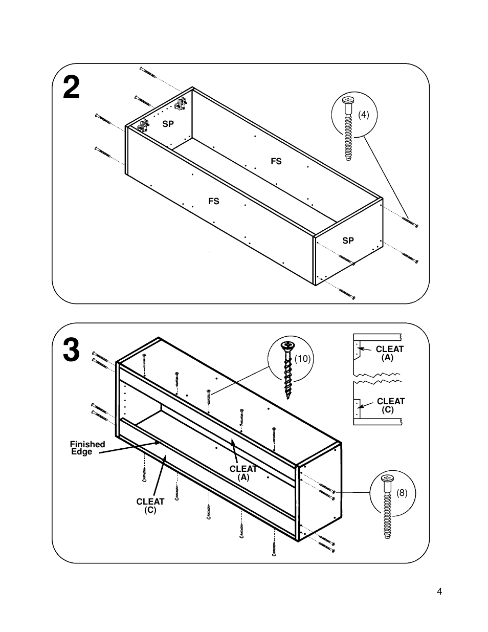Closet Maid 12347 User Manual | Page 4 / 10