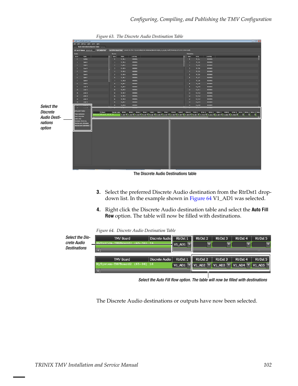 Grass Valley Trinix Multiviewer Installation User Manual | Page 102 / 223