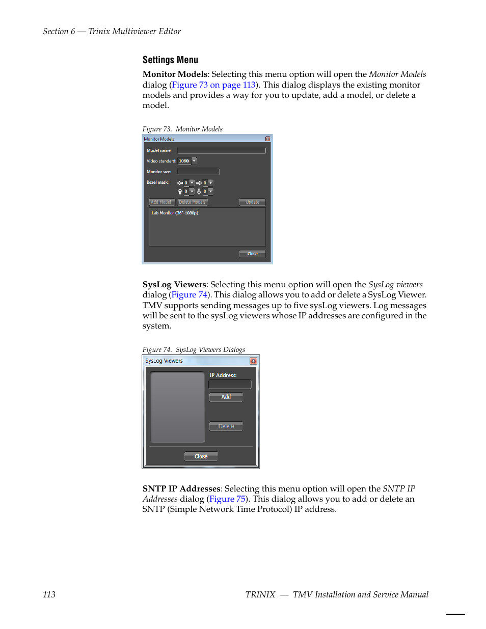 Grass Valley Trinix Multiviewer Installation User Manual | Page 113 / 223