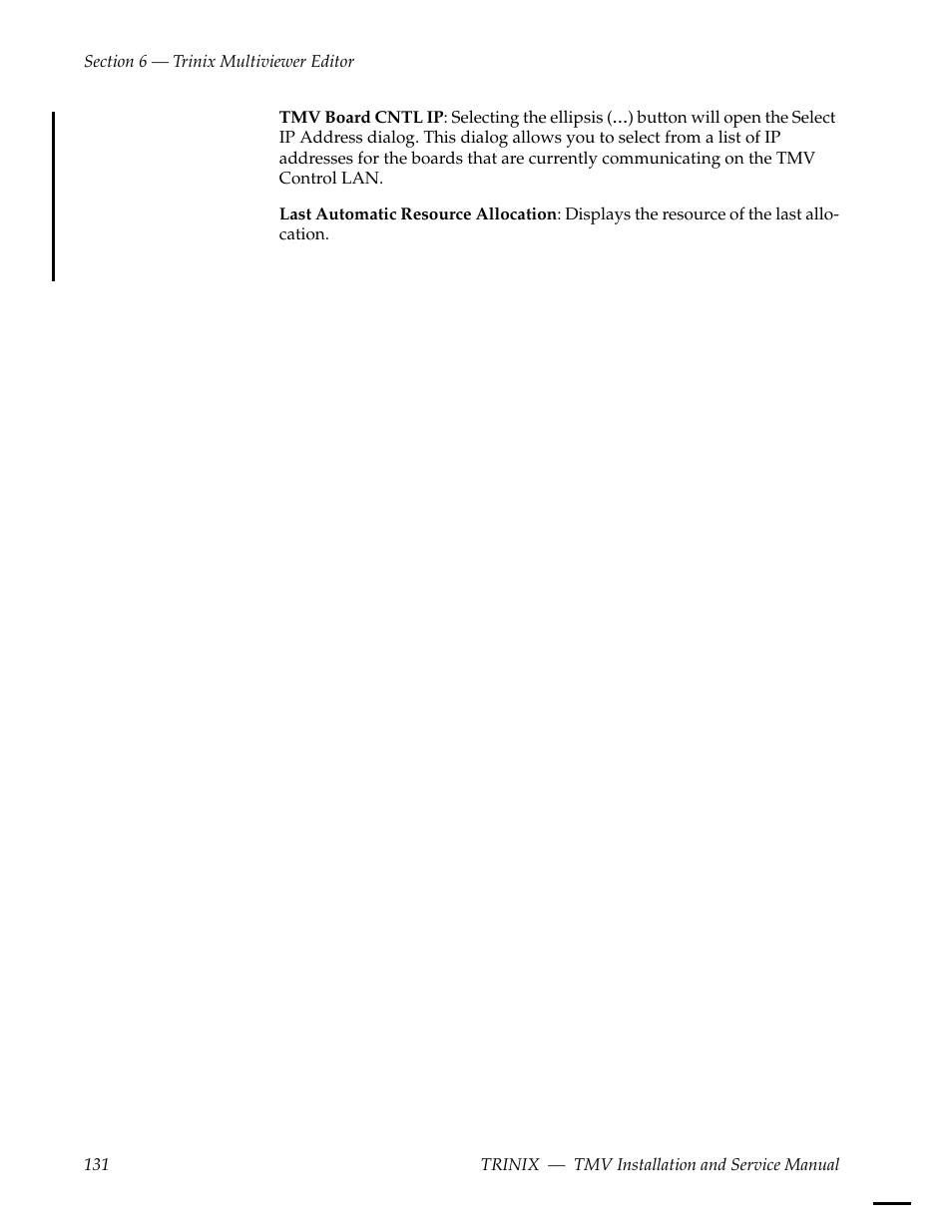 Grass Valley Trinix Multiviewer Installation User Manual | Page 131 / 223