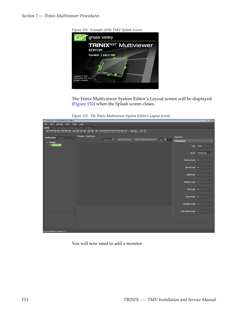 Grass Valley Trinix Multiviewer Installation User Manual | Page 153 / 223