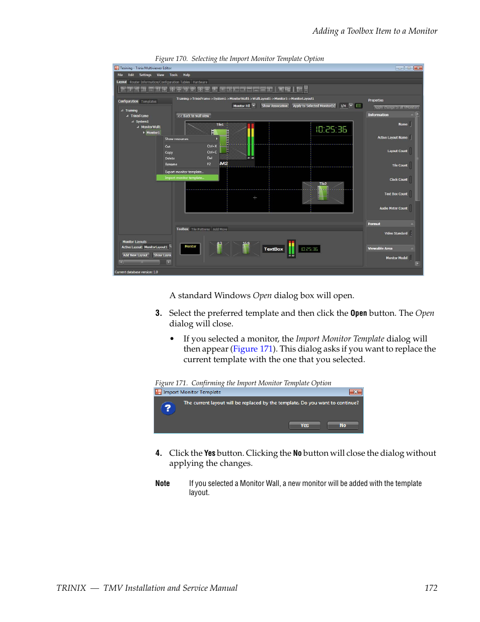 Grass Valley Trinix Multiviewer Installation User Manual | Page 172 / 223