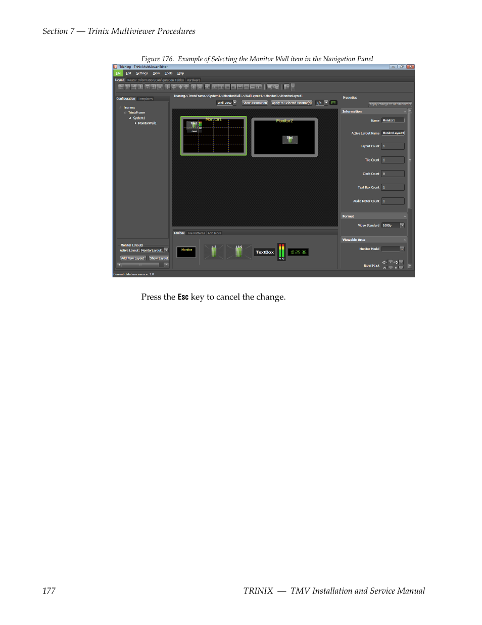 Figure 176 | Grass Valley Trinix Multiviewer Installation User Manual | Page 177 / 223