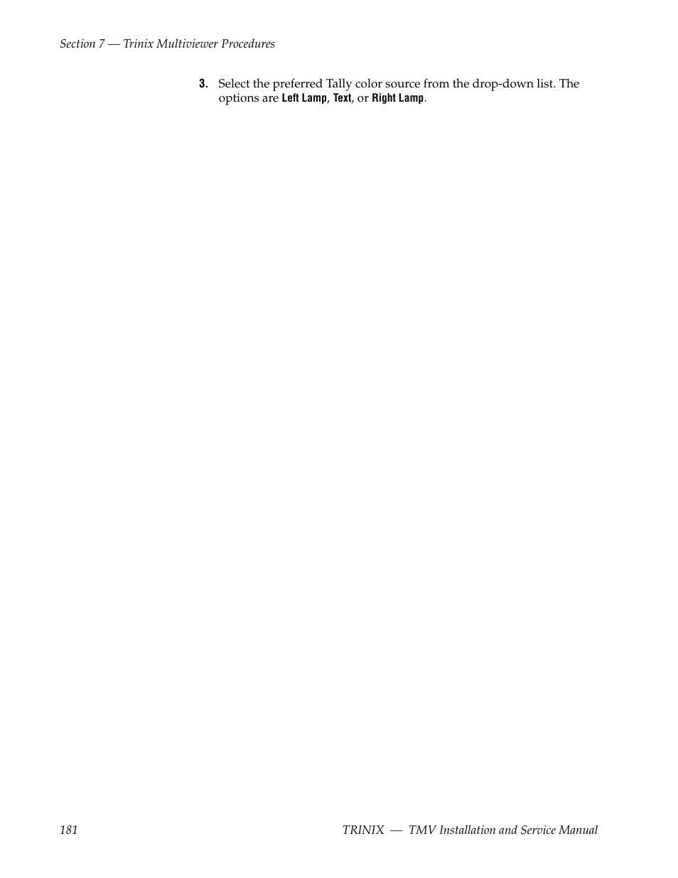 Grass Valley Trinix Multiviewer Installation User Manual | Page 181 / 223