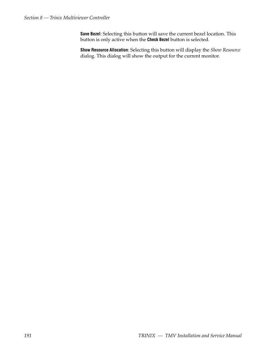 Grass Valley Trinix Multiviewer Installation User Manual | Page 191 / 223
