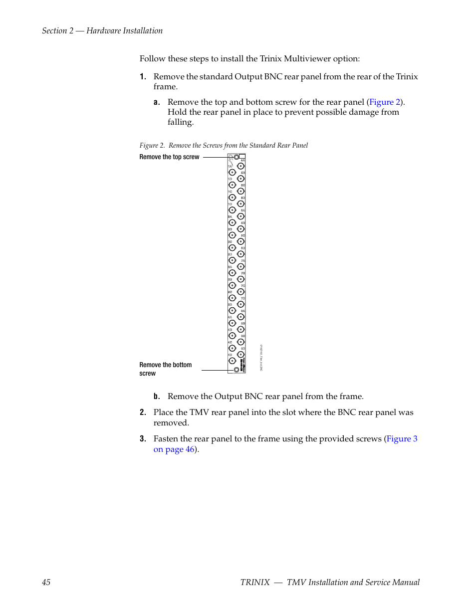 Grass Valley Trinix Multiviewer Installation User Manual | Page 45 / 223