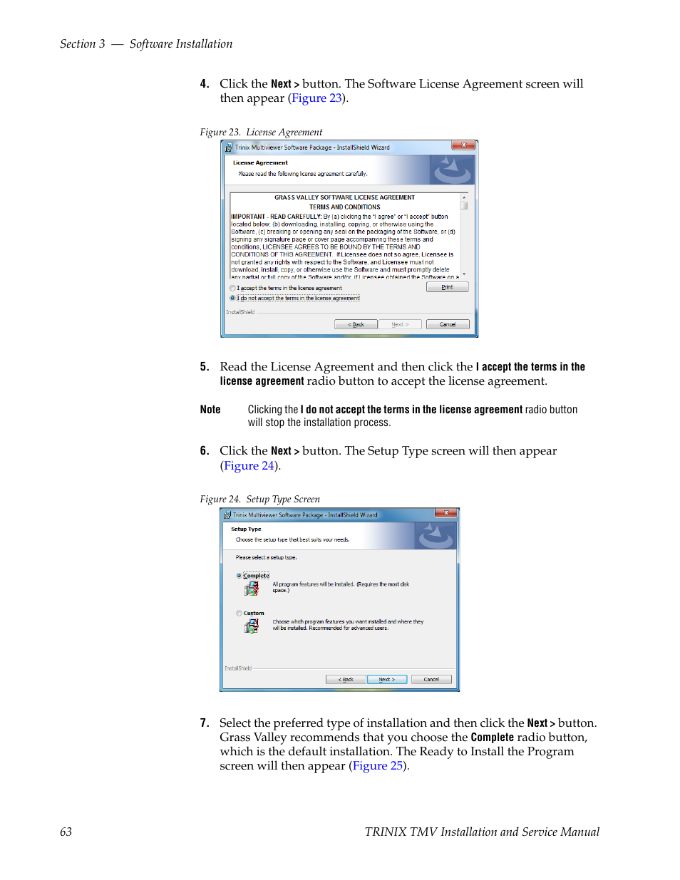 Grass Valley Trinix Multiviewer Installation User Manual | Page 63 / 223