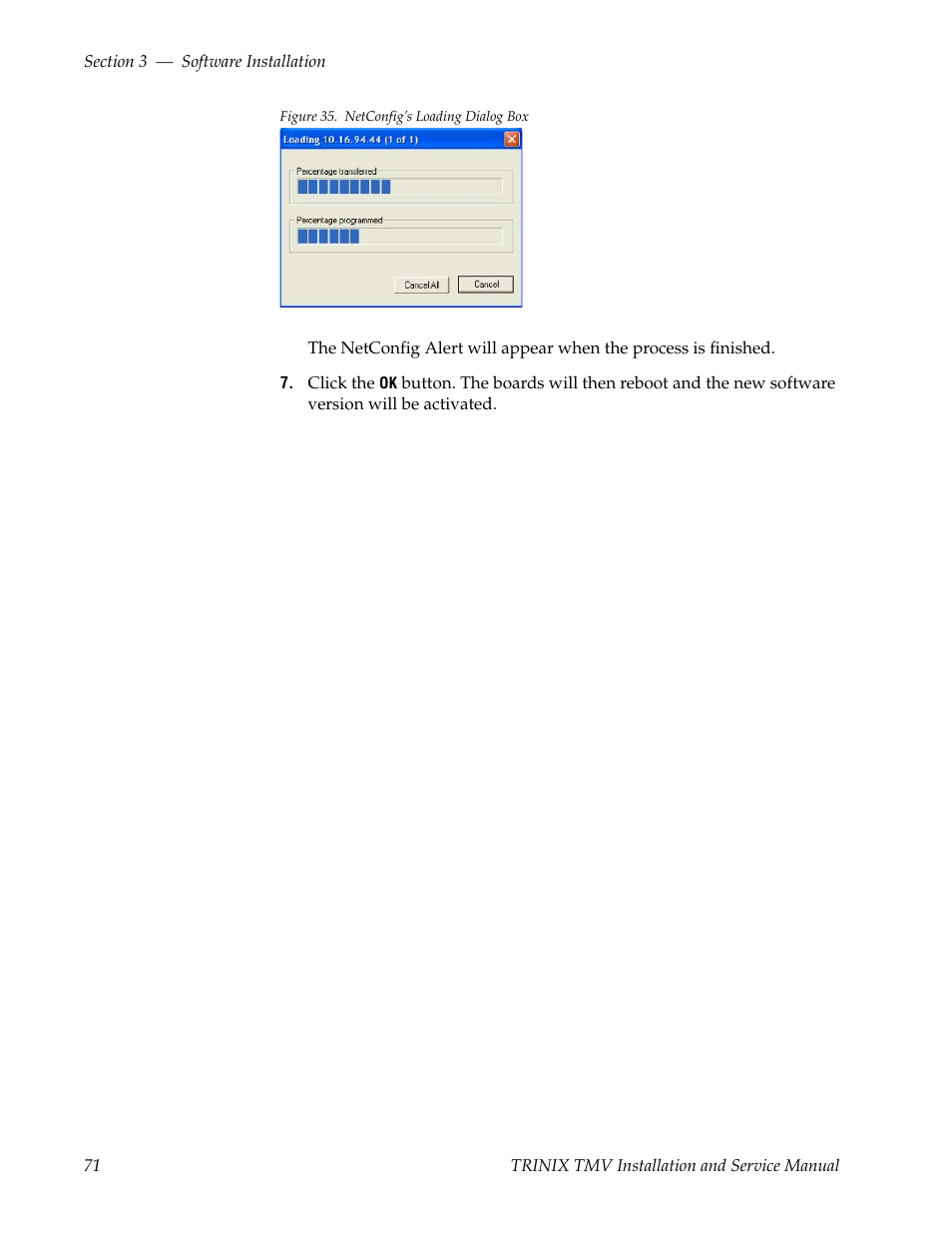 Figure 35, This | Grass Valley Trinix Multiviewer Installation User Manual | Page 71 / 223