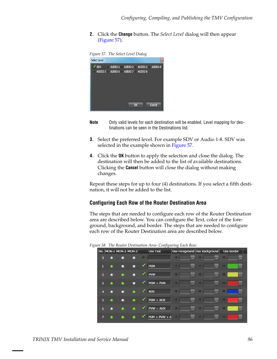 Grass Valley Trinix Multiviewer Installation User Manual | Page 96 / 223