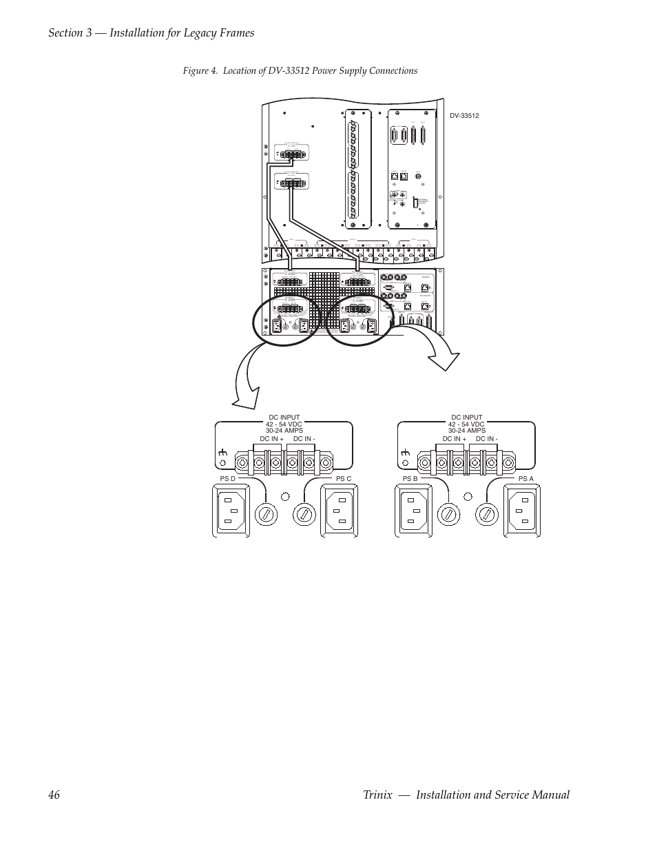 Grass Valley Trinix Back-Up Power Supplies Jan 13 2012 User Manual | Page 46 / 52