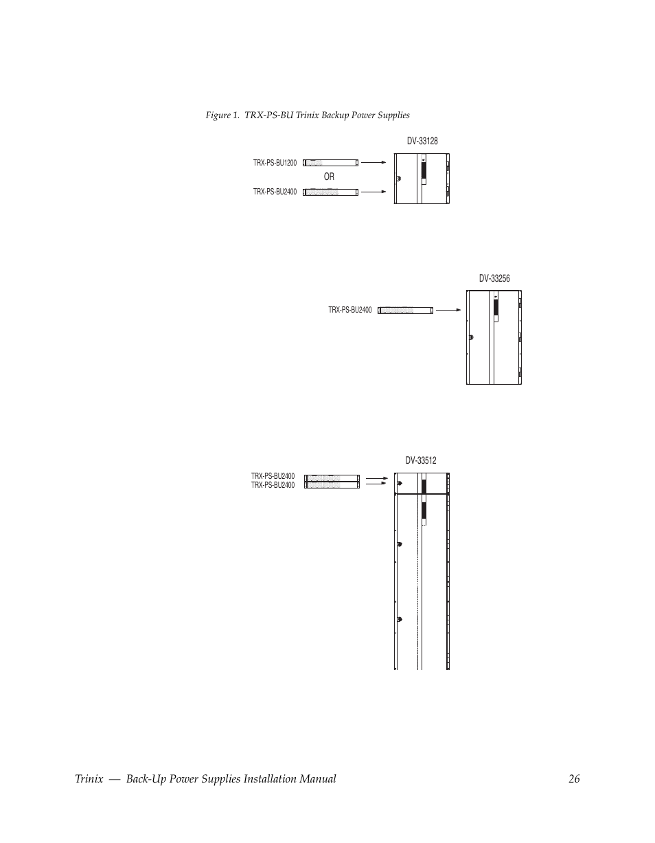 Grass Valley Trinix Back-Up Power Supplies Apr 13 2010 User Manual | Page 26 / 44