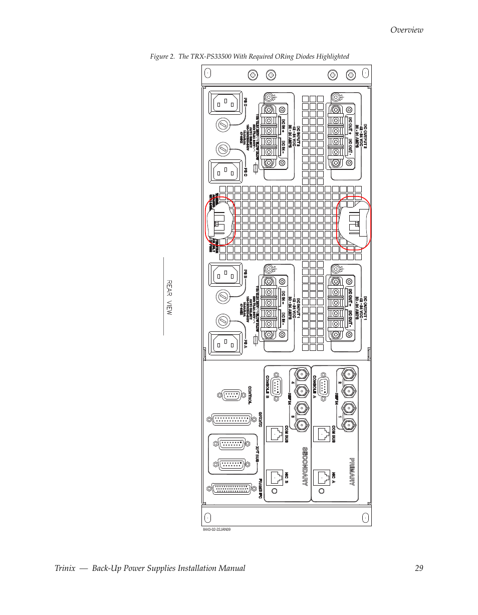 Grass Valley Trinix Back-Up Power Supplies Apr 13 2010 User Manual | Page 29 / 44
