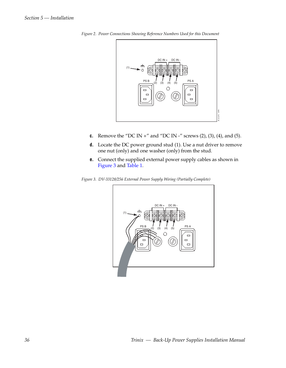Grass Valley Trinix Back-Up Power Supplies Apr 13 2010 User Manual | Page 36 / 44