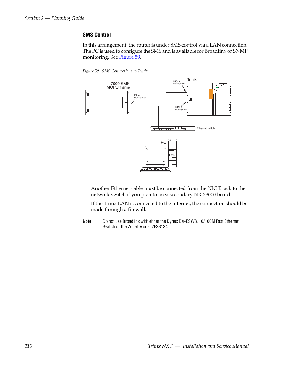 Sms control | Grass Valley Trinix NXT v.3.3.1 User Manual | Page 110 / 453