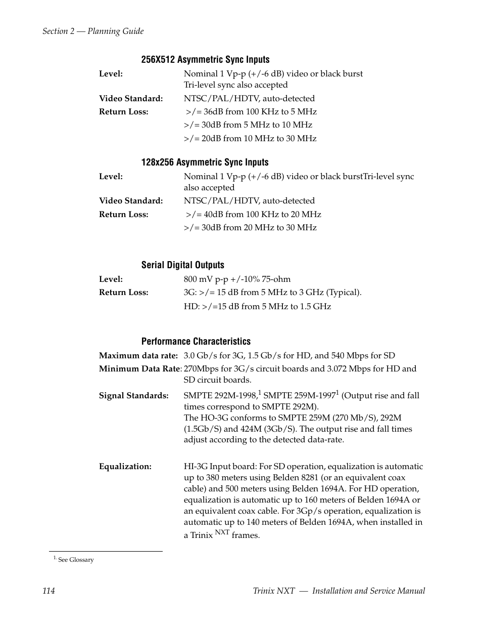 Grass Valley Trinix NXT v.3.3.1 User Manual | Page 114 / 453