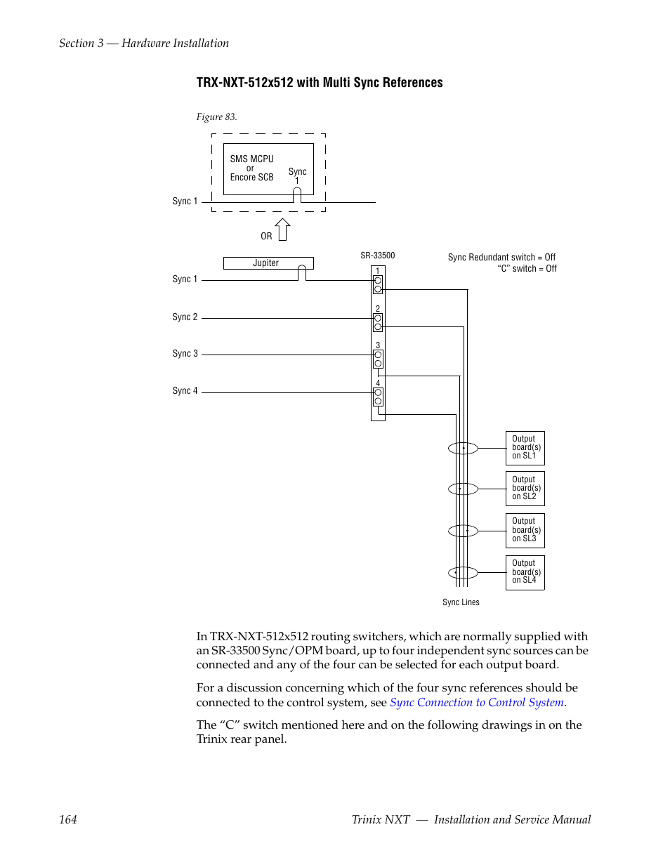 Grass Valley Trinix NXT v.3.3.1 User Manual | Page 164 / 453