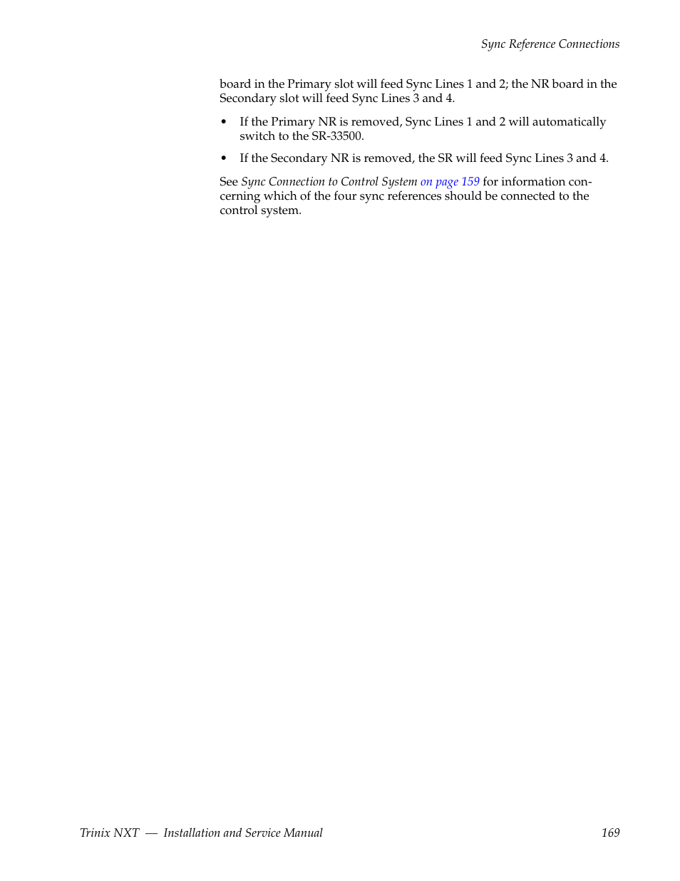 Grass Valley Trinix NXT v.3.3.1 User Manual | Page 169 / 453