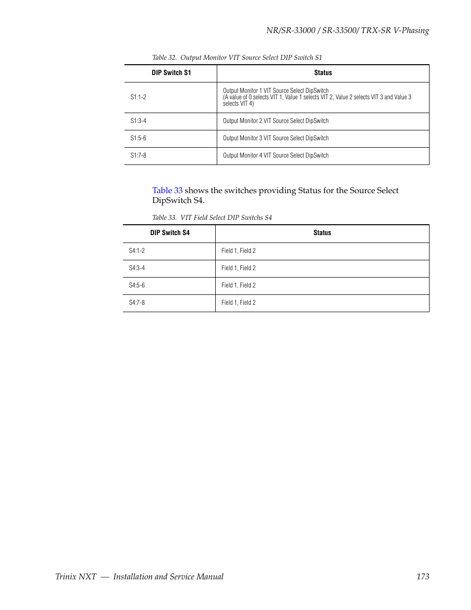 Grass Valley Trinix NXT v.3.3.1 User Manual | Page 173 / 453