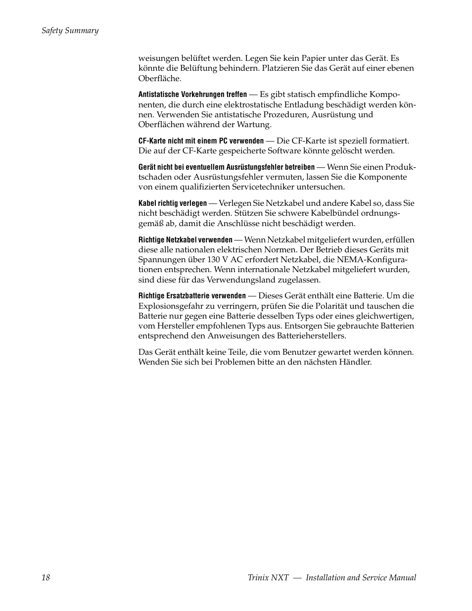 Grass Valley Trinix NXT v.3.3.1 User Manual | Page 18 / 453