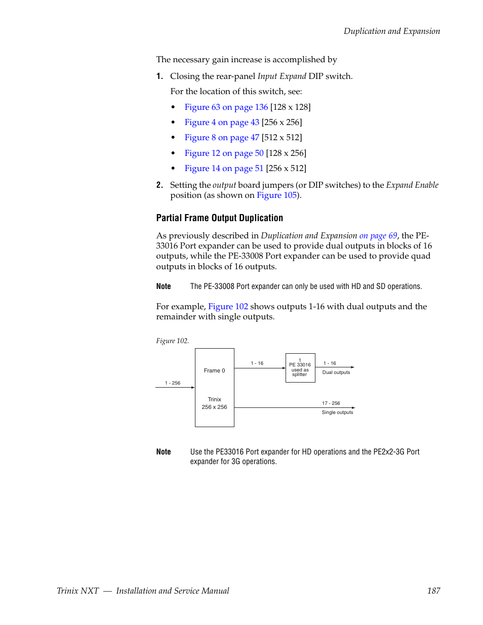 Grass Valley Trinix NXT v.3.3.1 User Manual | Page 187 / 453