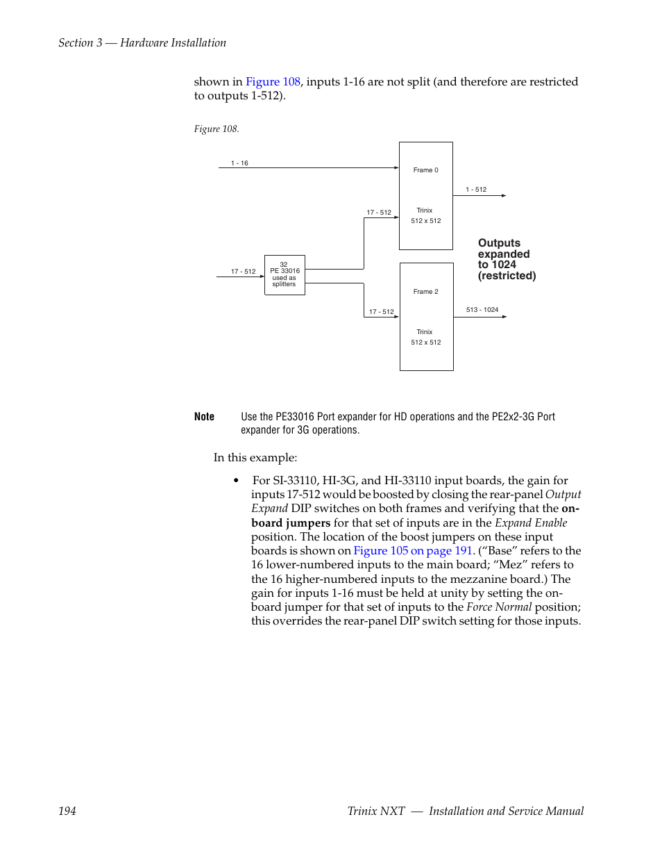 Grass Valley Trinix NXT v.3.3.1 User Manual | Page 194 / 453