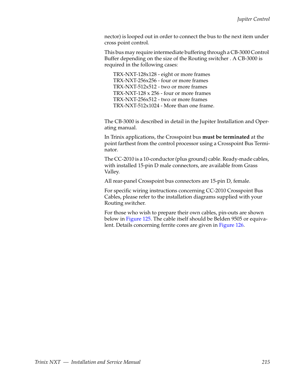 Grass Valley Trinix NXT v.3.3.1 User Manual | Page 215 / 453