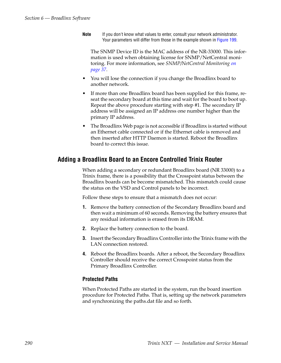 Grass Valley Trinix NXT v.3.3.1 User Manual | Page 290 / 453