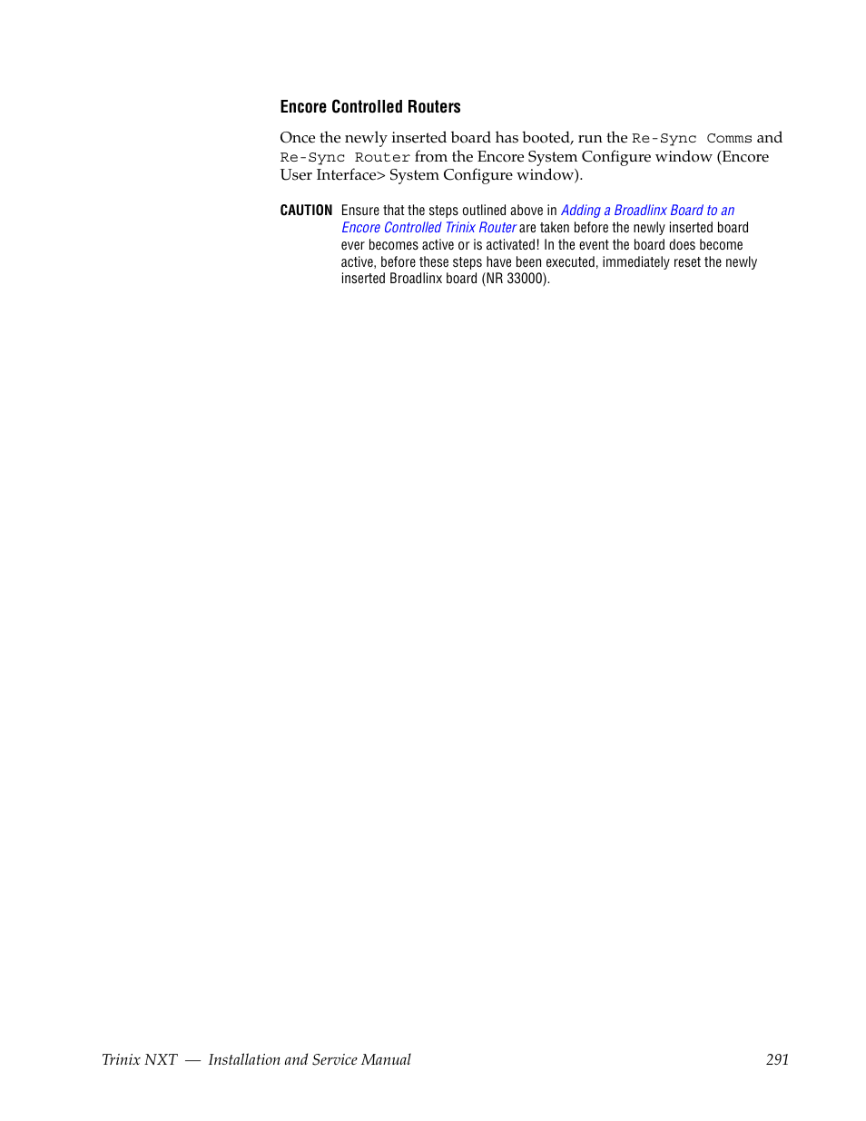 Grass Valley Trinix NXT v.3.3.1 User Manual | Page 291 / 453