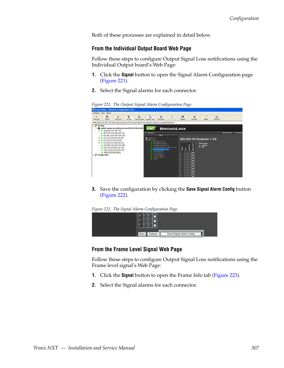 Grass Valley Trinix NXT v.3.3.1 User Manual | Page 307 / 453