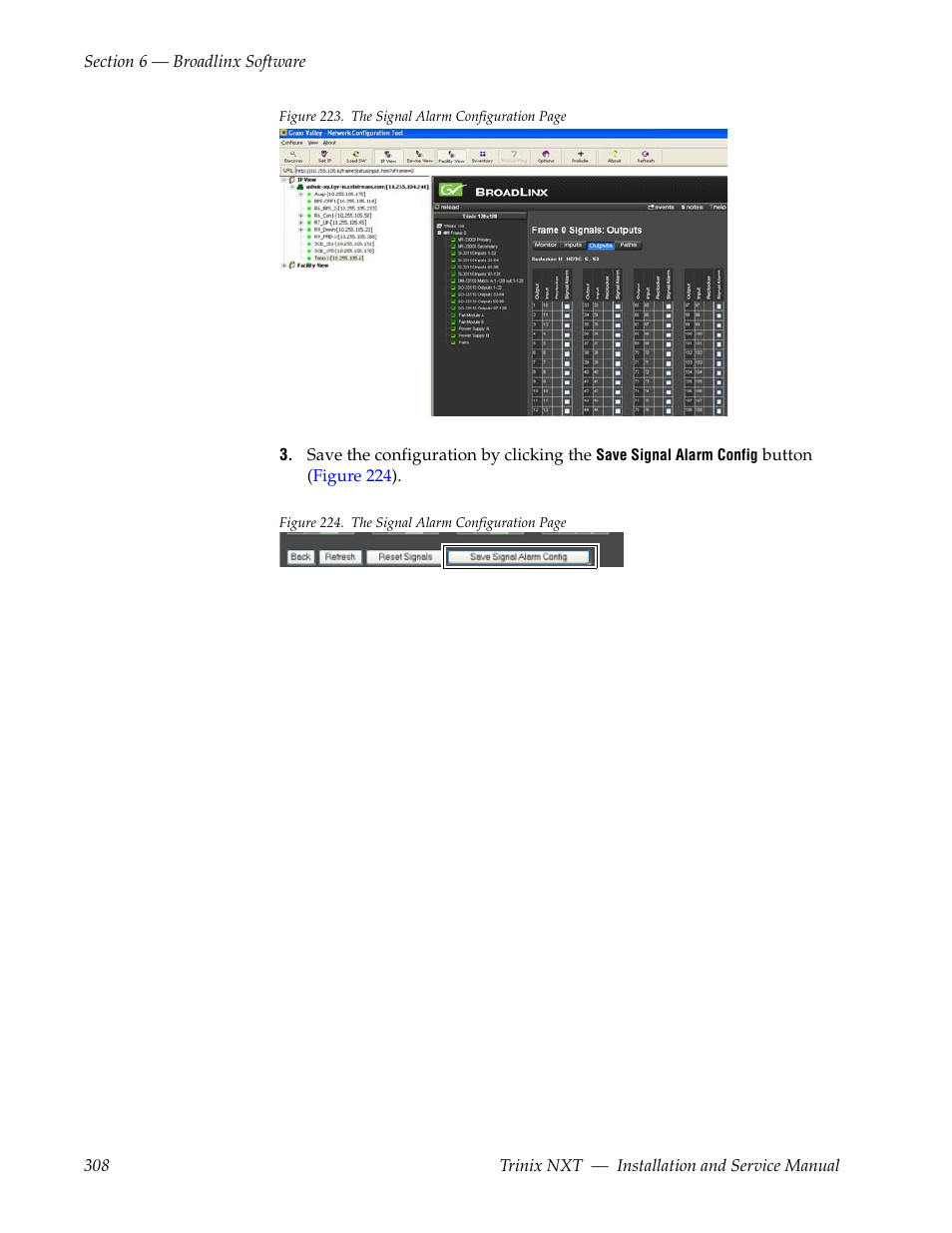 Figure 223 | Grass Valley Trinix NXT v.3.3.1 User Manual | Page 308 / 453