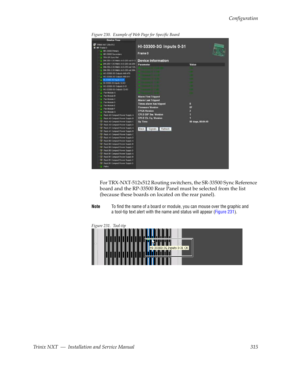 Then appear | Grass Valley Trinix NXT v.3.3.1 User Manual | Page 315 / 453