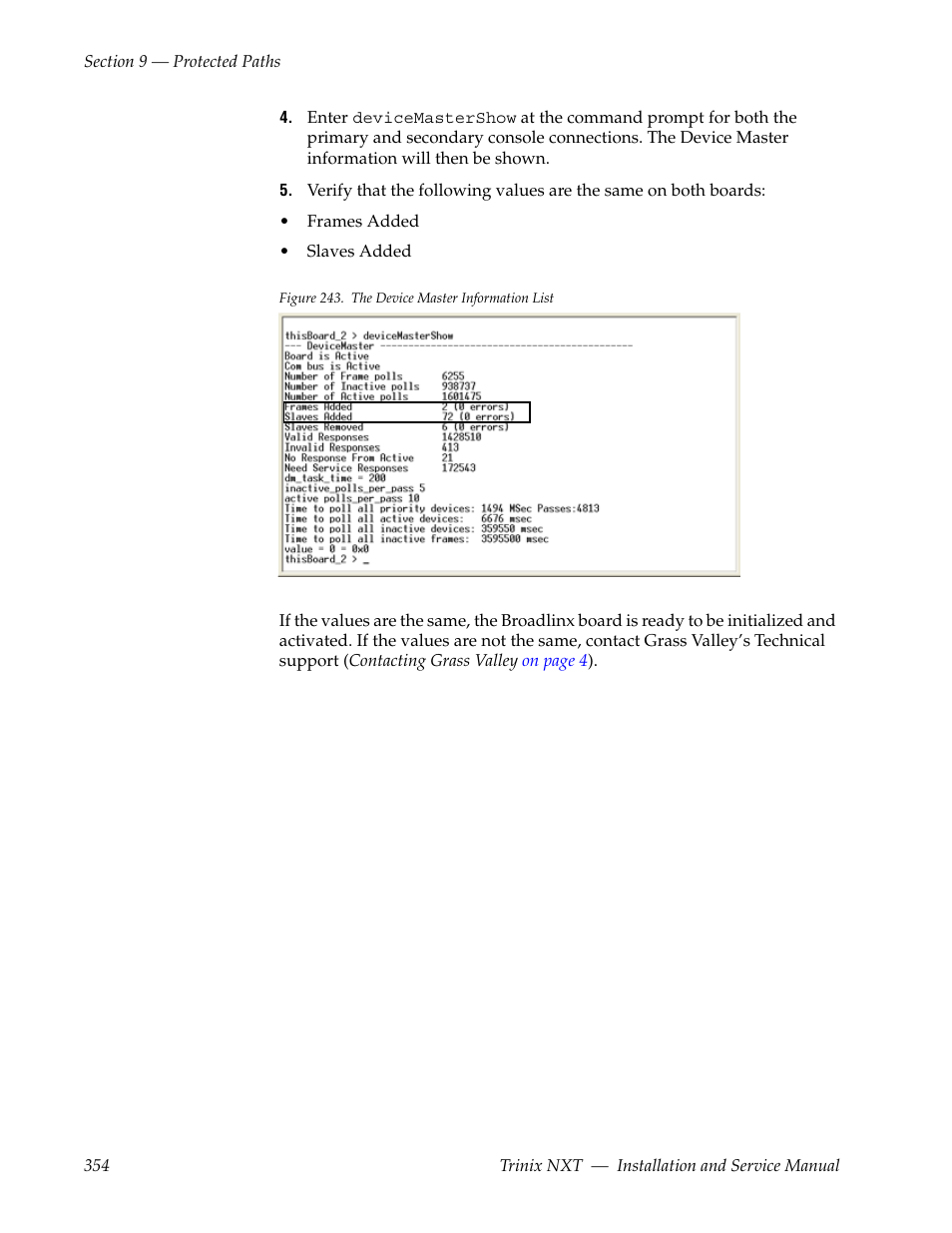 Grass Valley Trinix NXT v.3.3.1 User Manual | Page 354 / 453