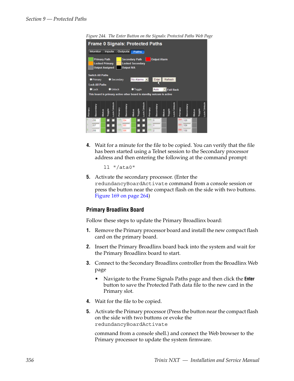 Grass Valley Trinix NXT v.3.3.1 User Manual | Page 356 / 453