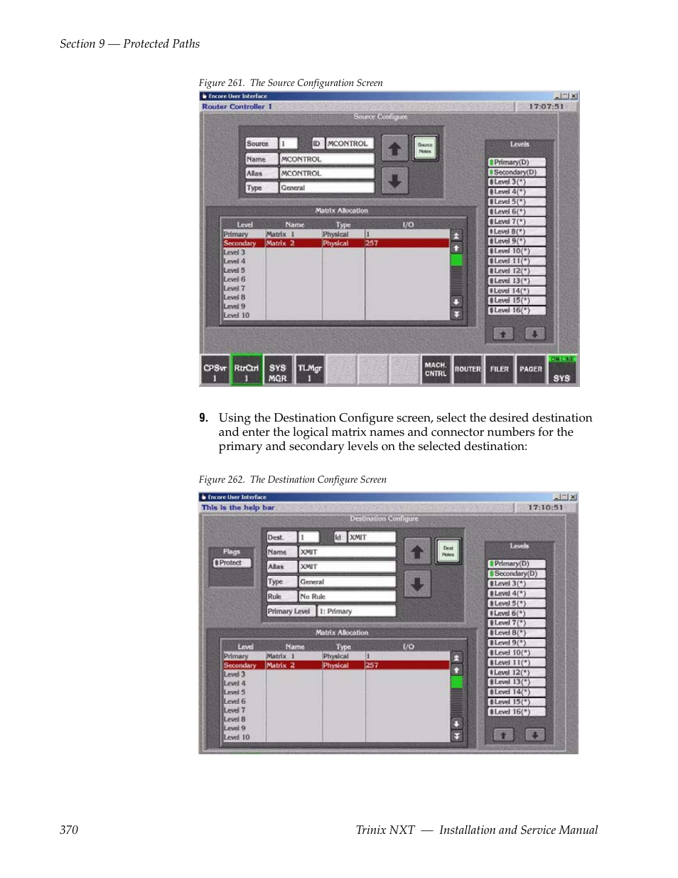Grass Valley Trinix NXT v.3.3.1 User Manual | Page 370 / 453