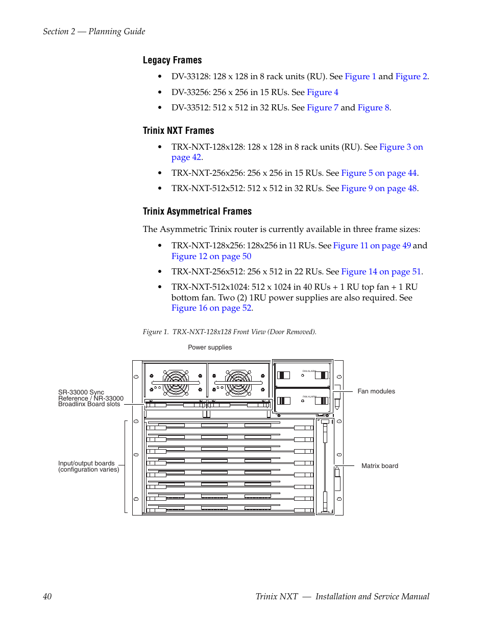 Grass Valley Trinix NXT v.3.3.1 User Manual | Page 40 / 453