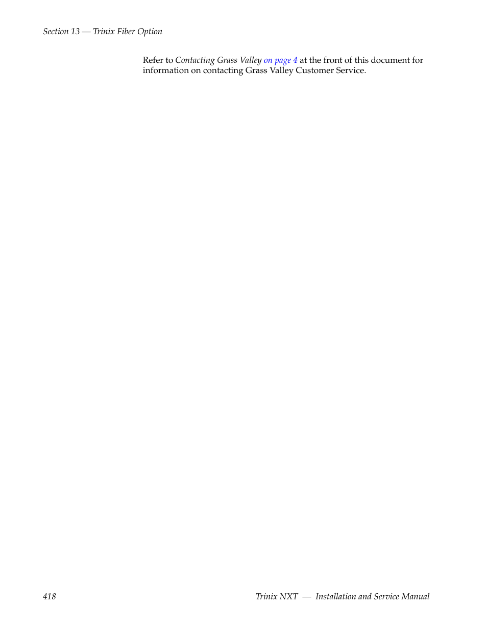 Grass Valley Trinix NXT v.3.3.1 User Manual | Page 418 / 453