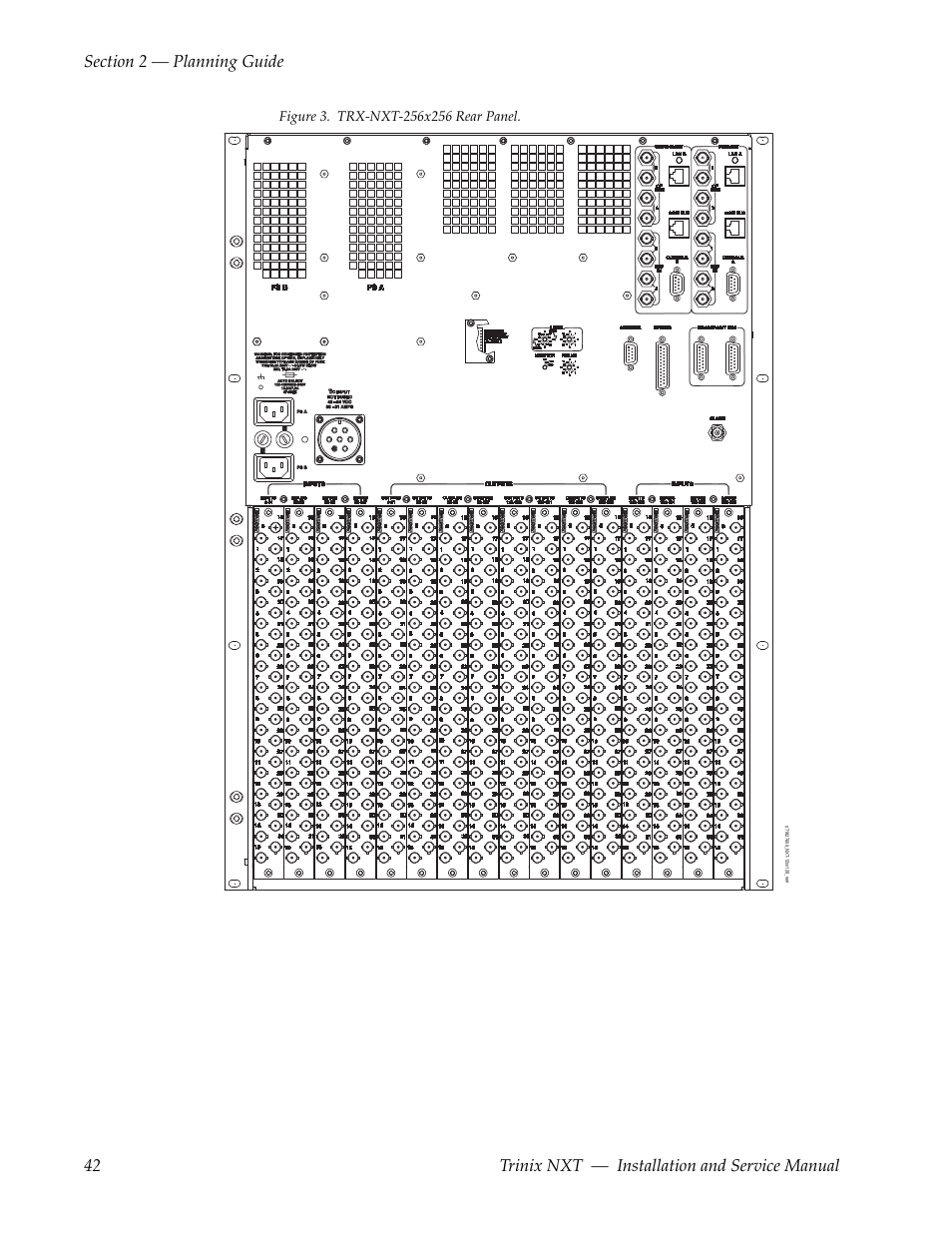 Figure 3 on | Grass Valley Trinix NXT v.3.3.1 User Manual | Page 42 / 453
