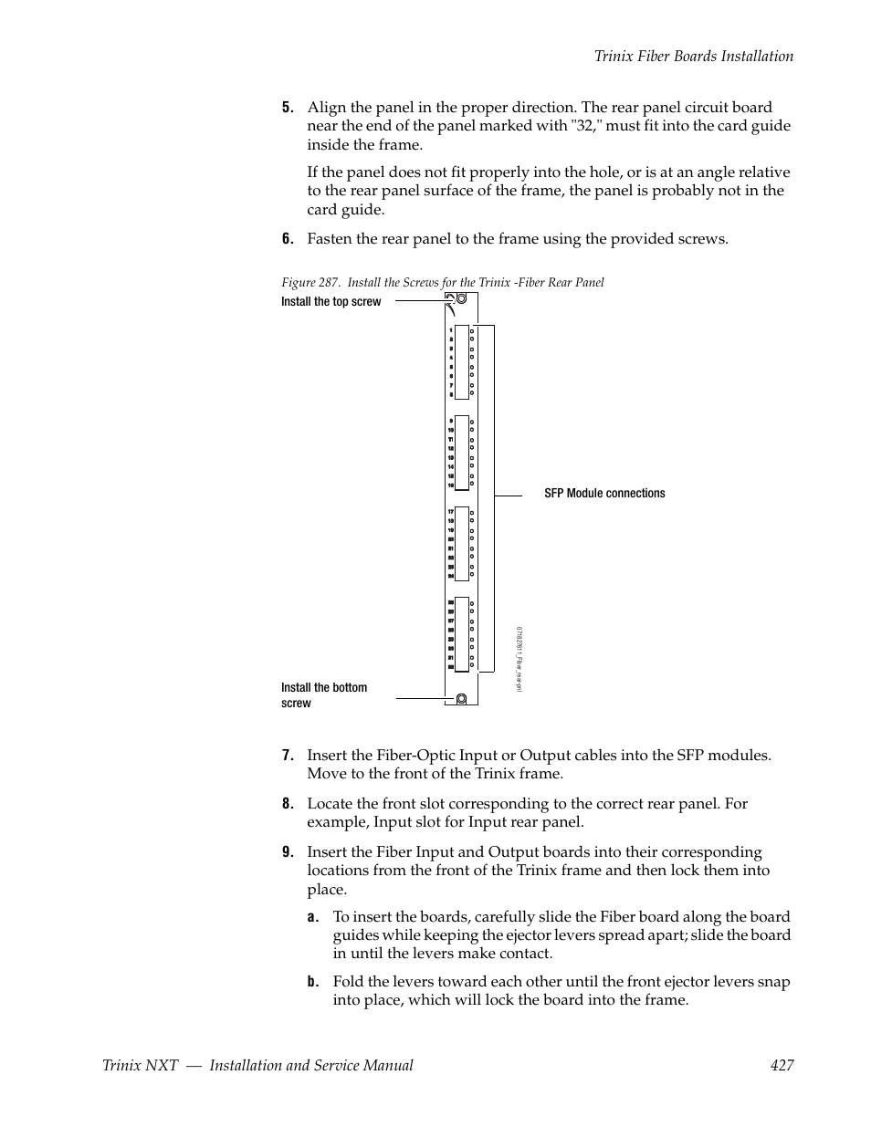 Grass Valley Trinix NXT v.3.3.1 User Manual | Page 427 / 453