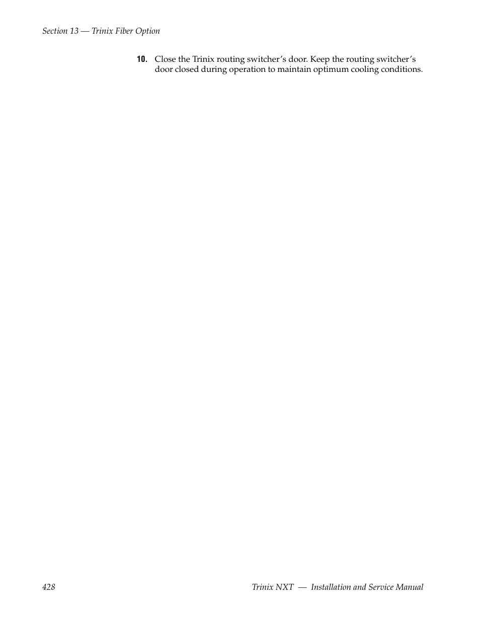 Grass Valley Trinix NXT v.3.3.1 User Manual | Page 428 / 453
