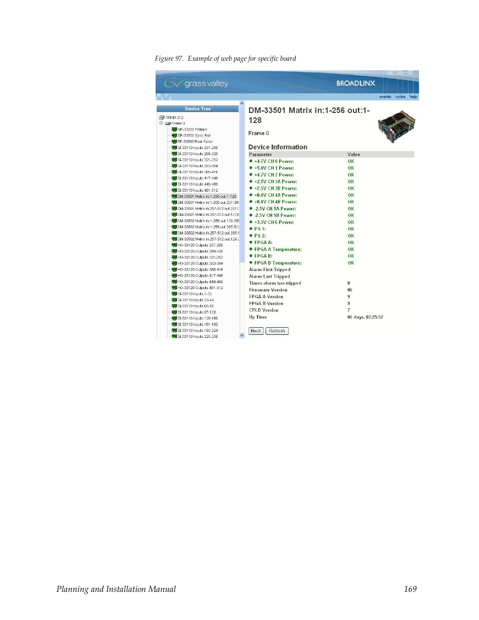 Figure 97 | Grass Valley Trinix v.2.4.1 User Manual | Page 169 / 232