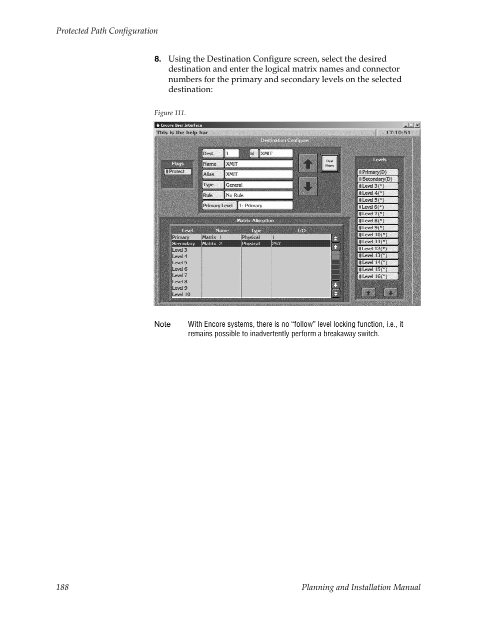 Grass Valley Trinix v.2.4.1 User Manual | Page 188 / 232