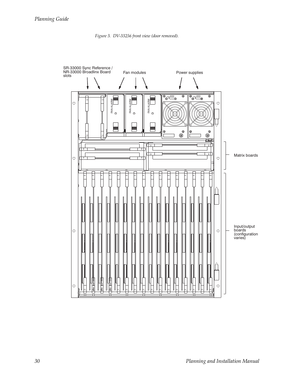 Rus. see, Planning guide 30 planning and installation manual | Grass Valley Trinix v.2.4.1 User Manual | Page 30 / 232