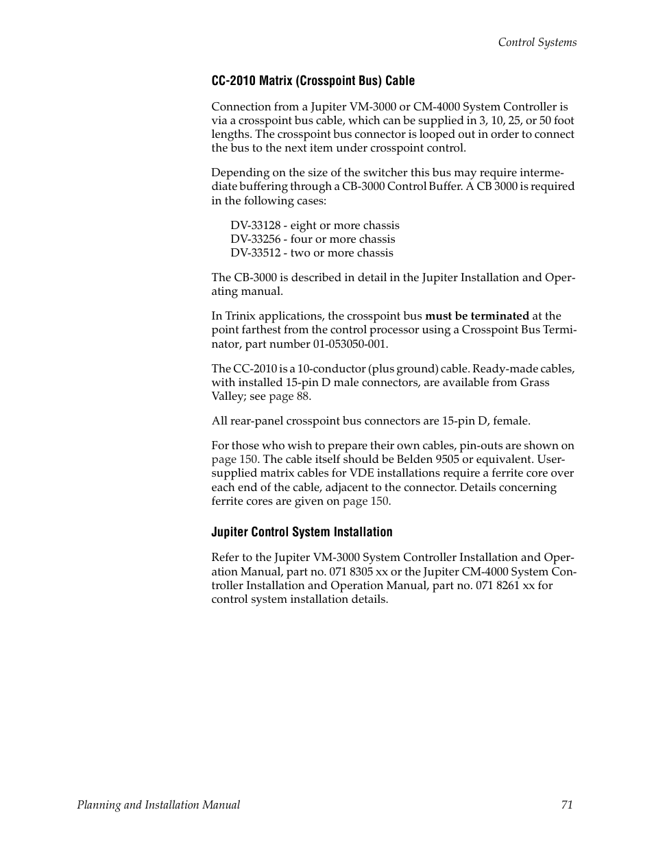 Grass Valley Trinix v.2.4.1 User Manual | Page 71 / 232