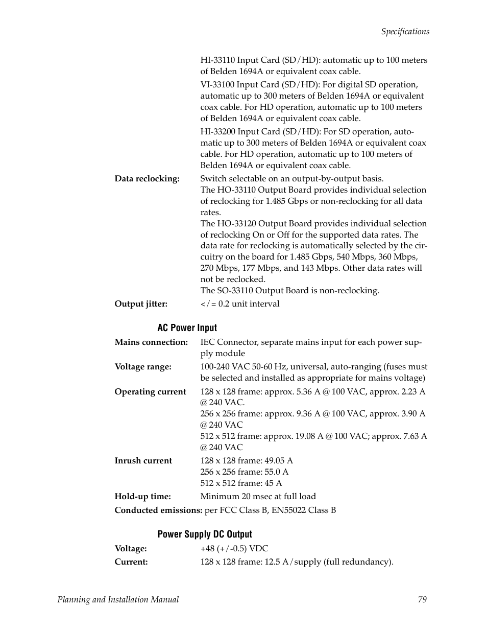 Grass Valley Trinix v.2.4.1 User Manual | Page 79 / 232