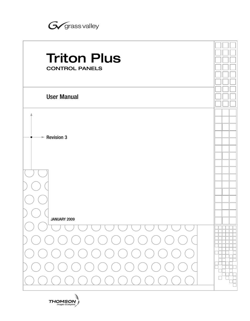 Triton plus | Grass Valley Triton Plus Revision 3 User Manual | Page 3 / 24