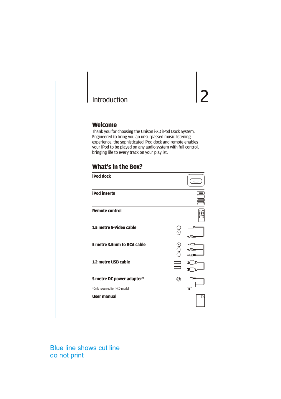 Introduction | Cygnett Unison i-XD User Manual | Page 4 / 7
