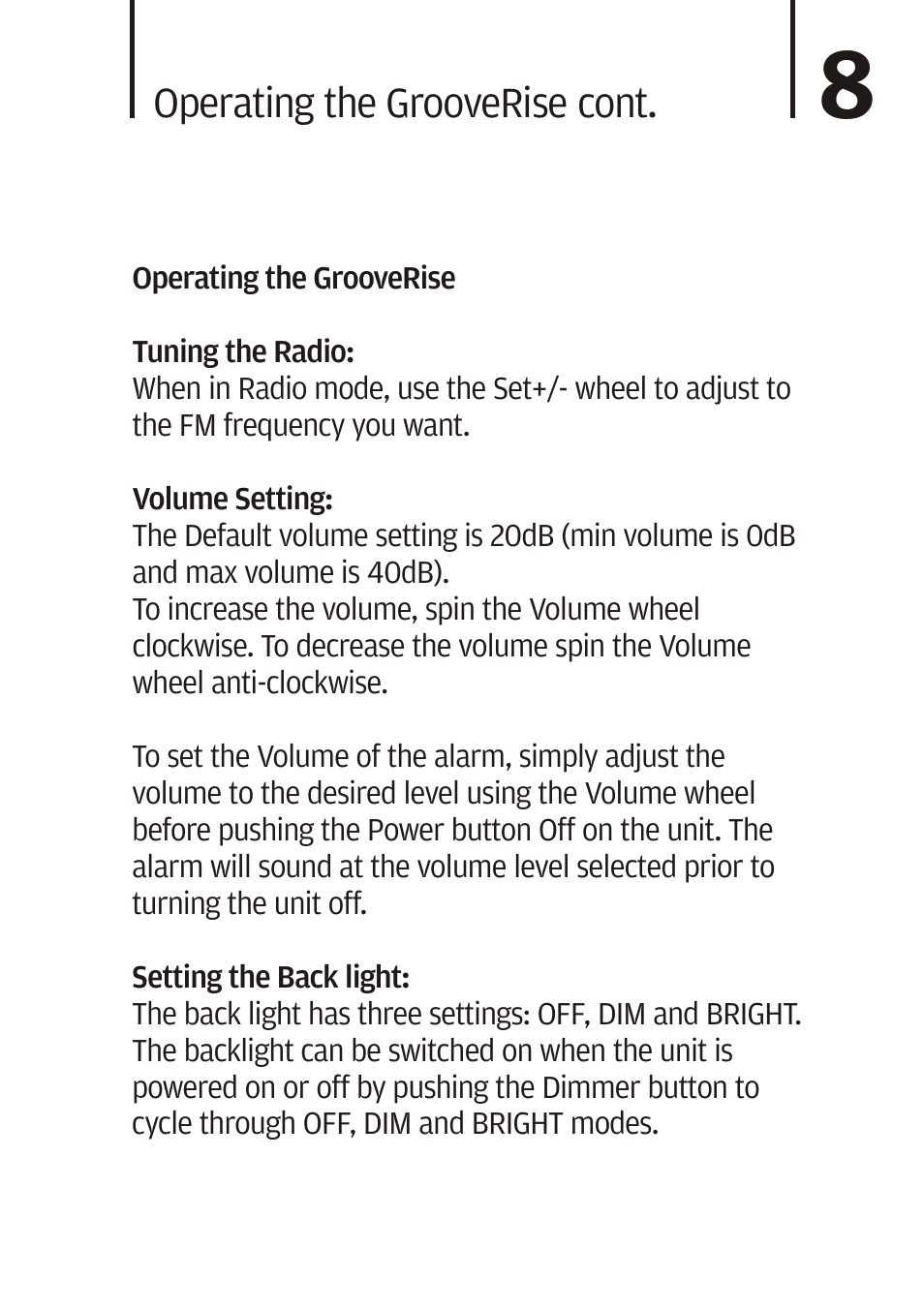 Cygnett iPod Speaker User Manual | Page 10 / 14