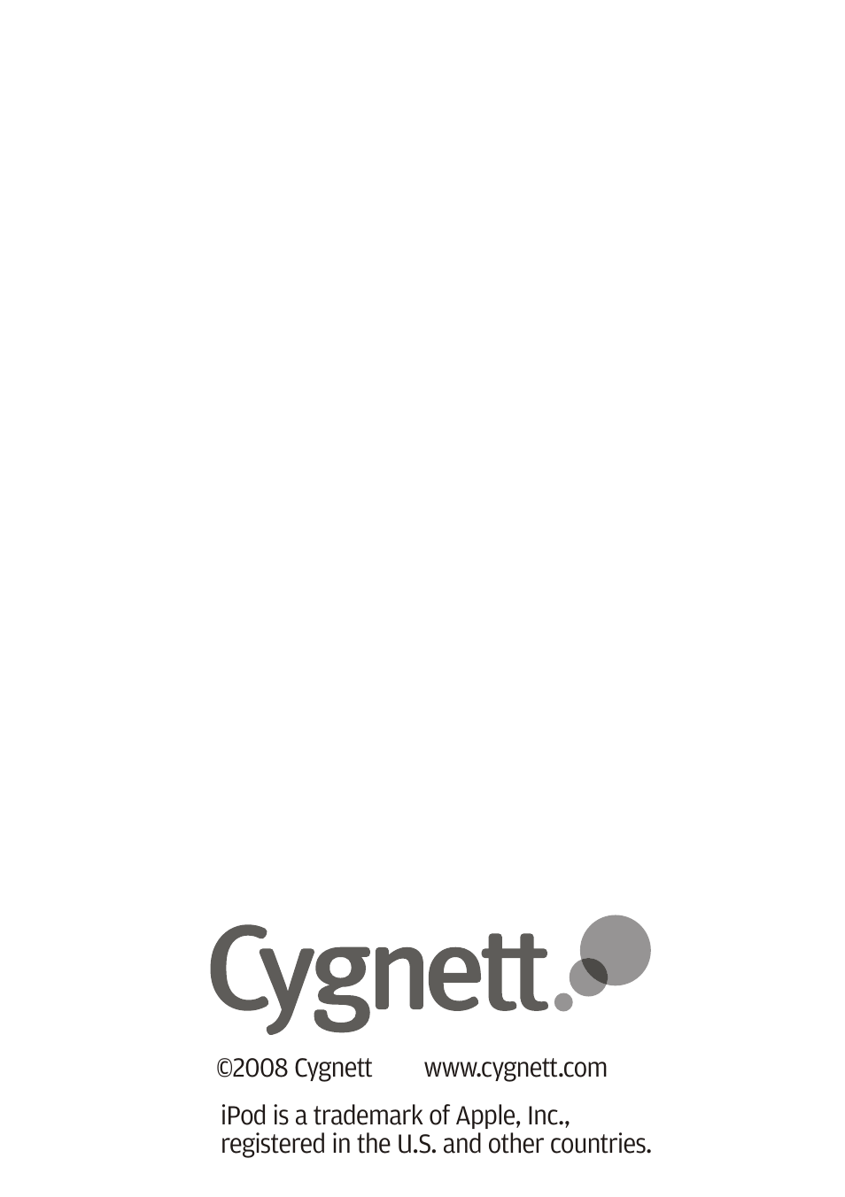 Cygnett iPod Speaker User Manual | Page 14 / 14