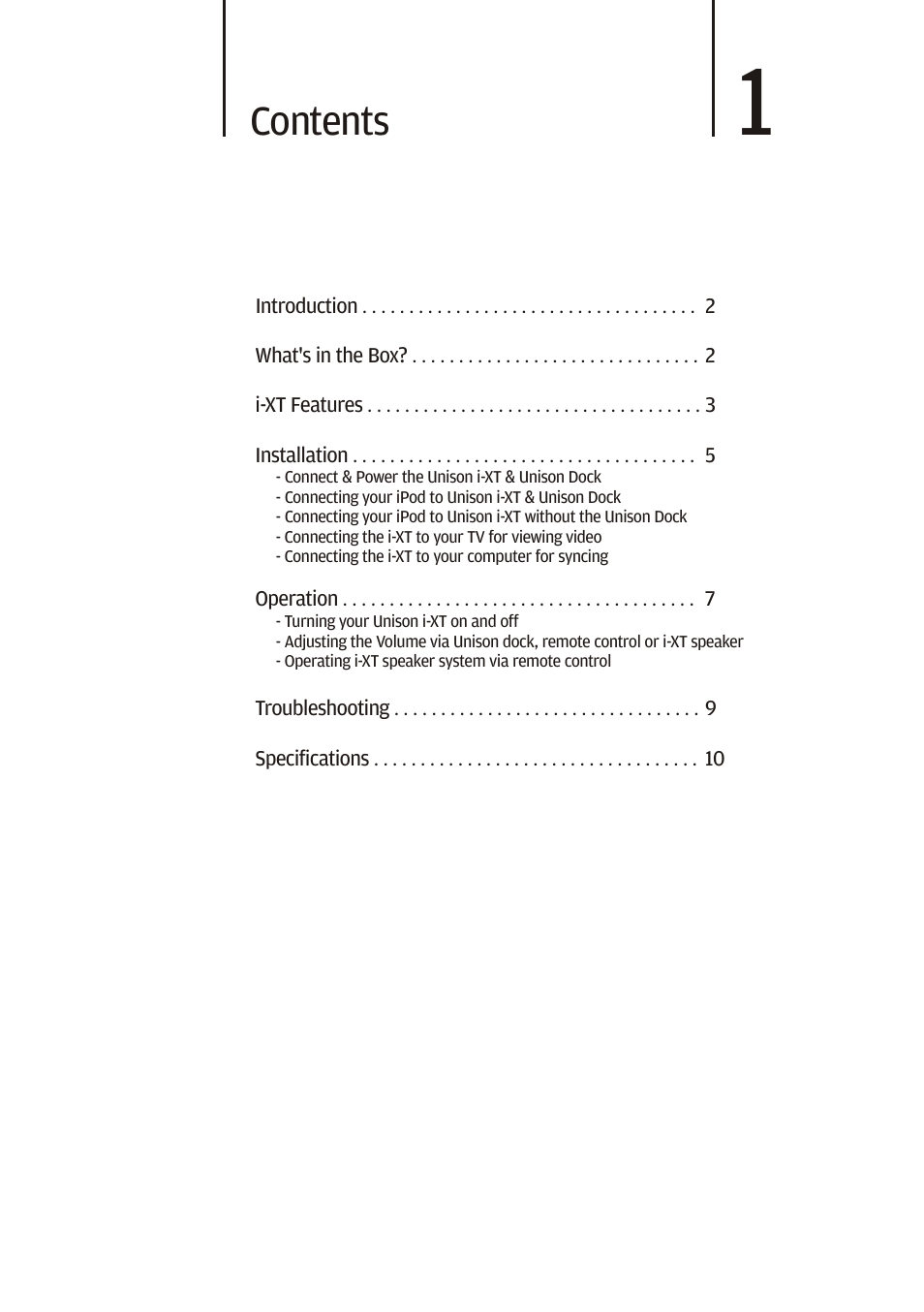 Cygnett Unison i-XT User Manual | Page 4 / 14